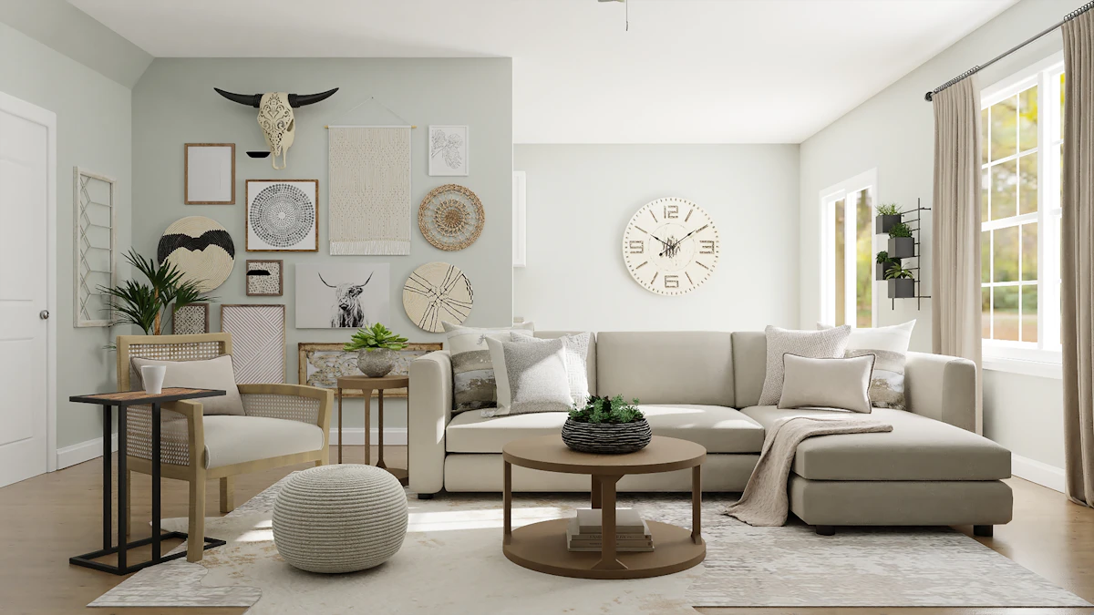 Habitación tranquila y ordenada